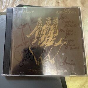 The Company The Anthology Autographed Signed CD 2 Disc 2005 Viva Records VR CDS